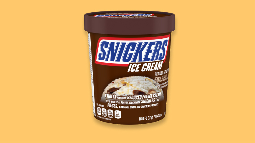 Snickers Ice Cream pint 16oz