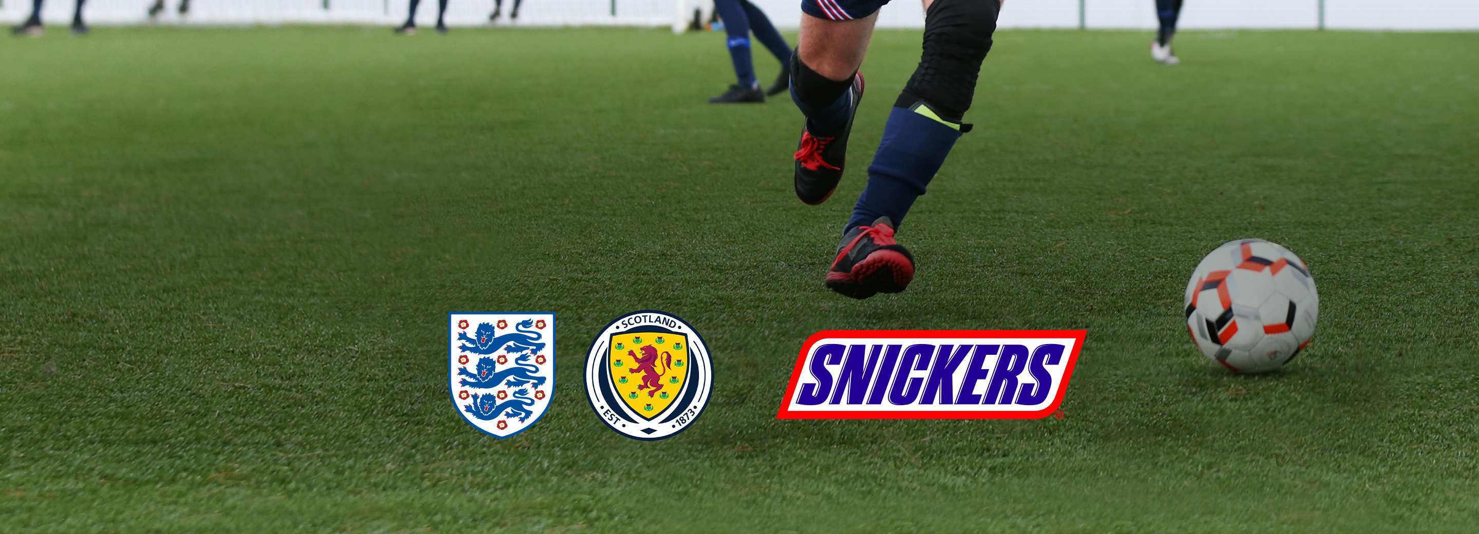 Snickers FA sponsorship header