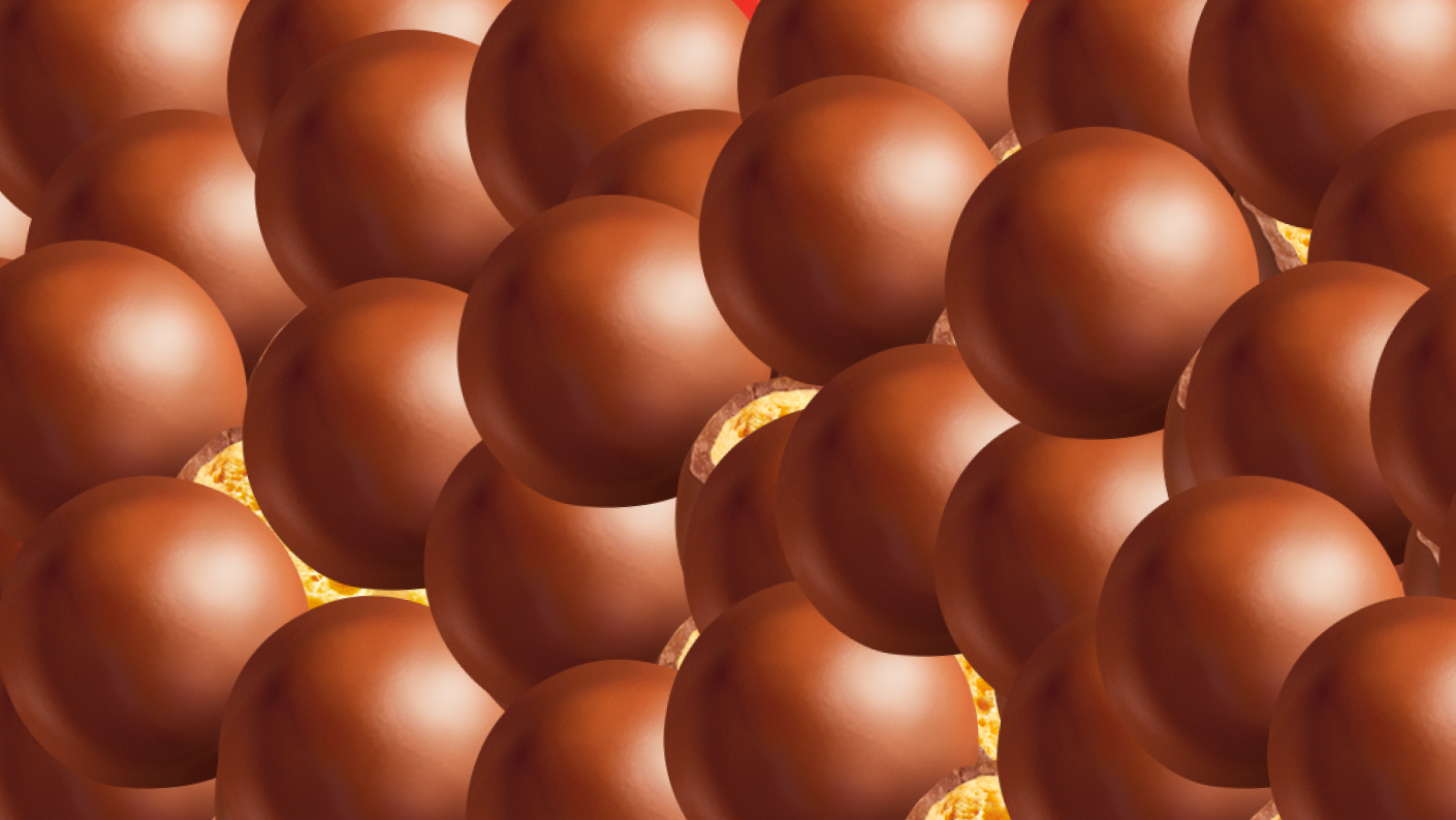 Een berg Maltesers