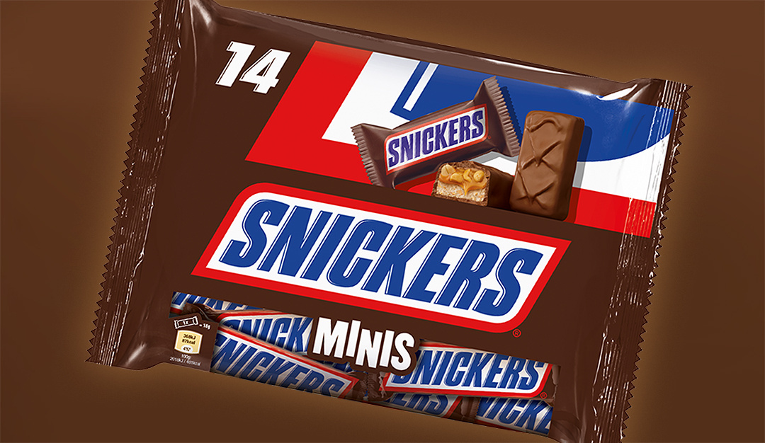 Sachet de Snickers Minis 14 unités