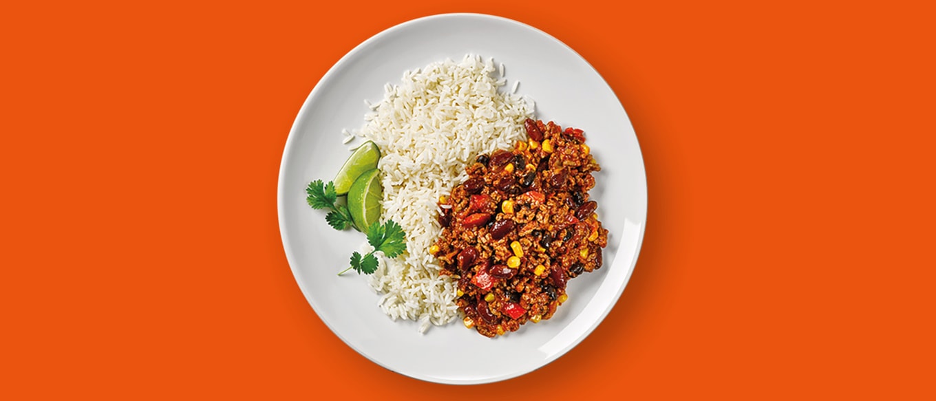 Klassisches Chili con Carne mit Reis Rezepte Ben's Original™
