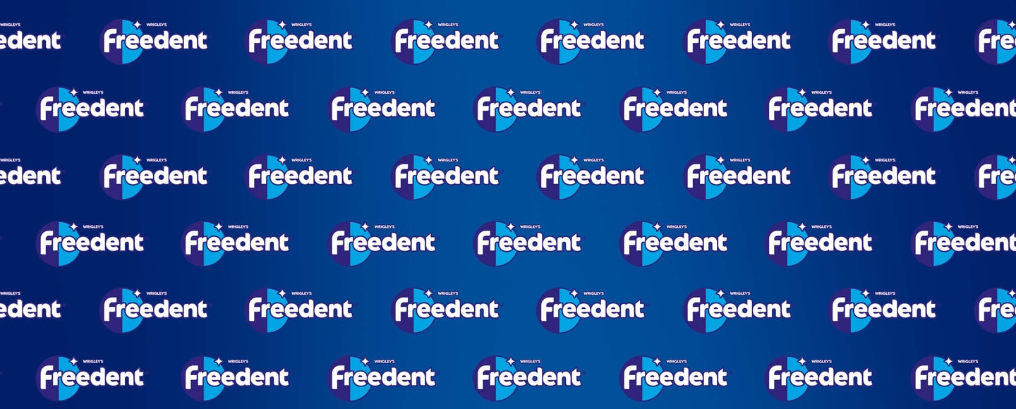 Logo gomme Freedent