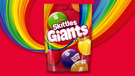 Skittles Giants bag